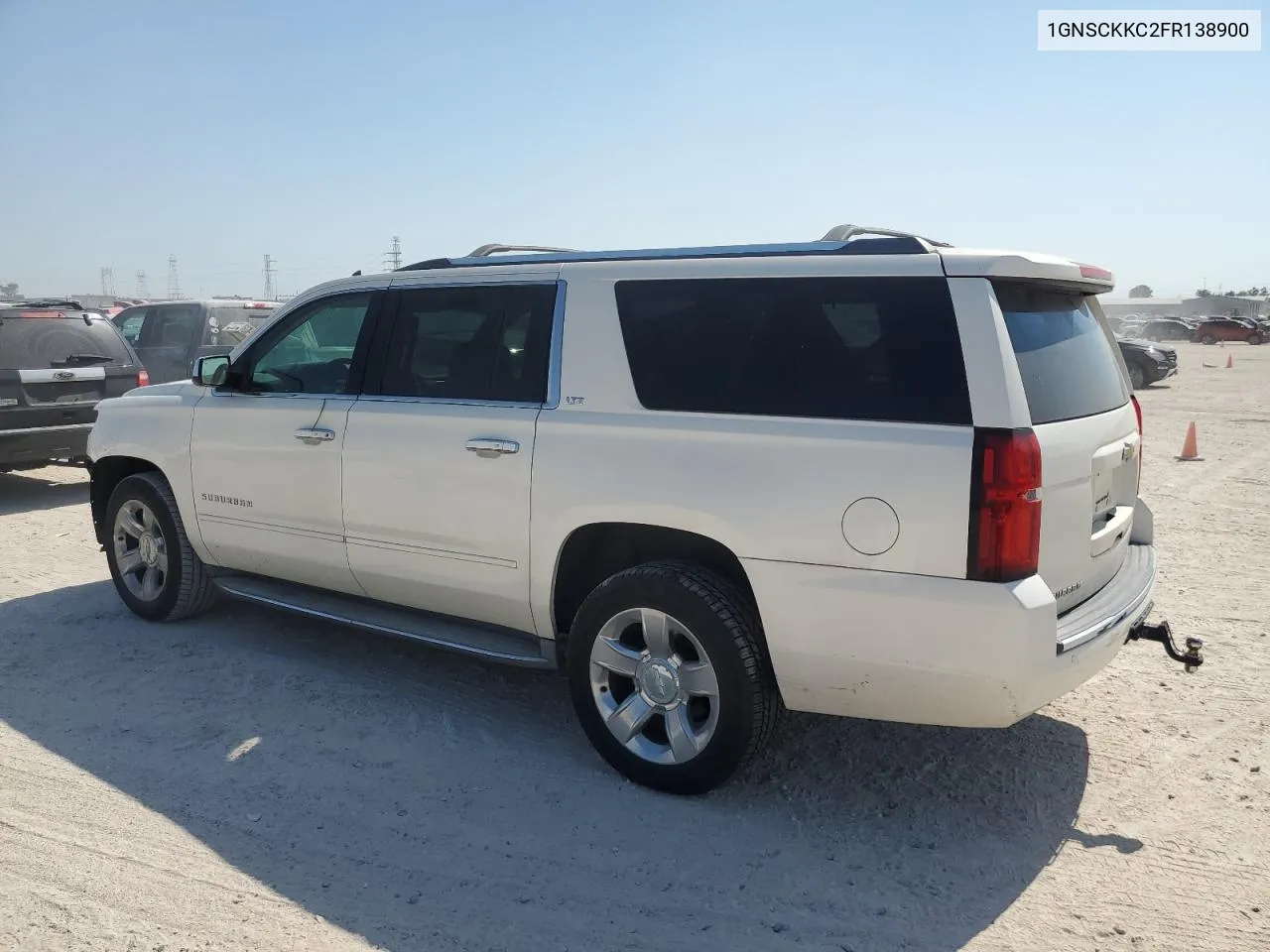 2015 Chevrolet Suburban C1500 Ltz VIN: 1GNSCKKC2FR138900 Lot: 75756564