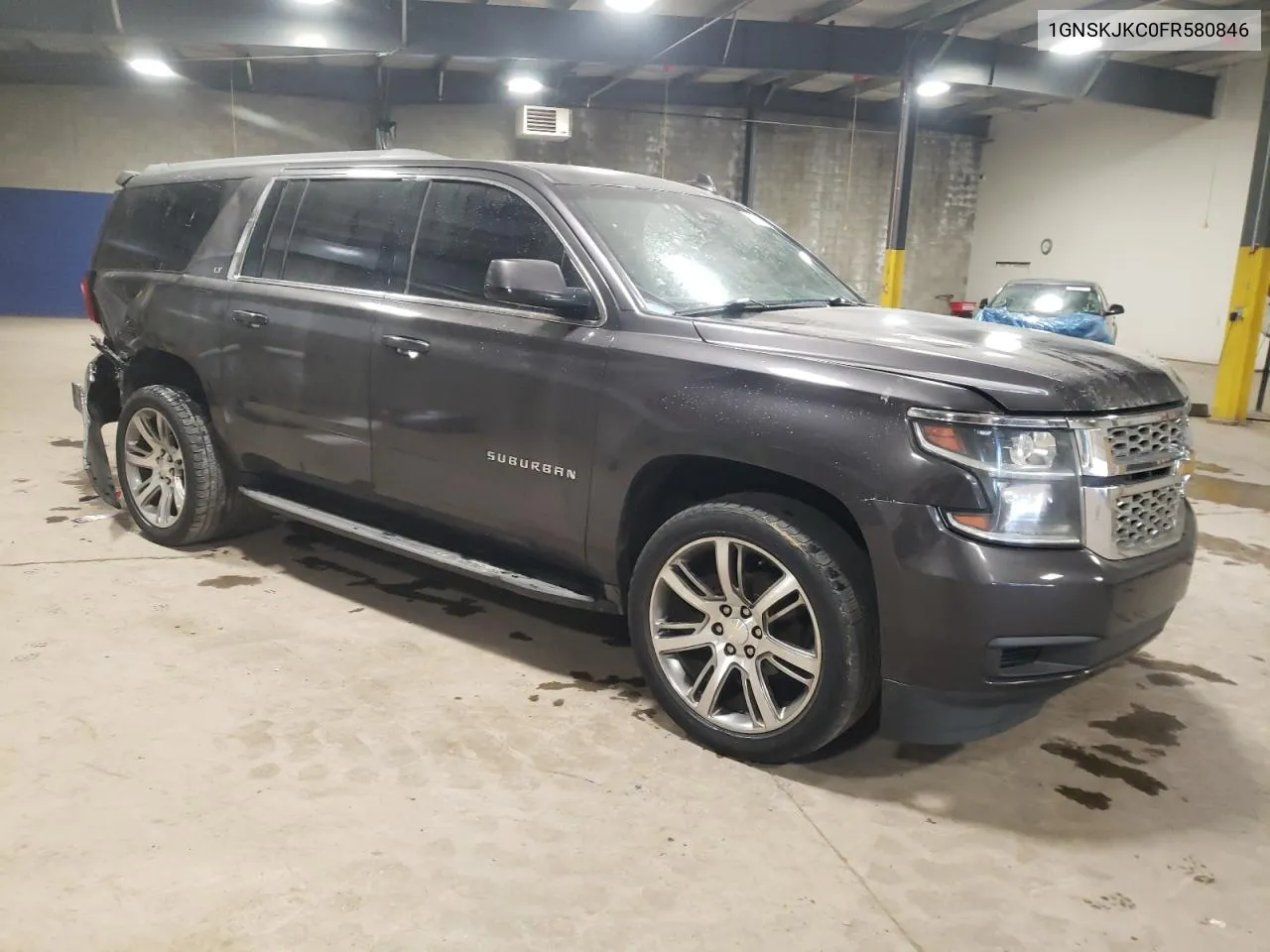 2015 Chevrolet Suburban K1500 Lt VIN: 1GNSKJKC0FR580846 Lot: 75865224