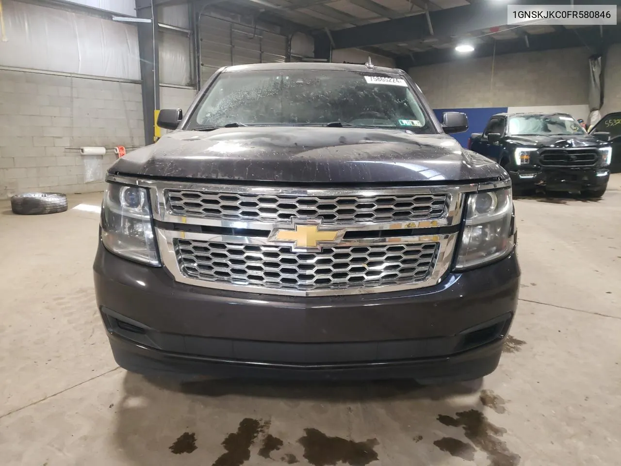 2015 Chevrolet Suburban K1500 Lt VIN: 1GNSKJKC0FR580846 Lot: 75865224