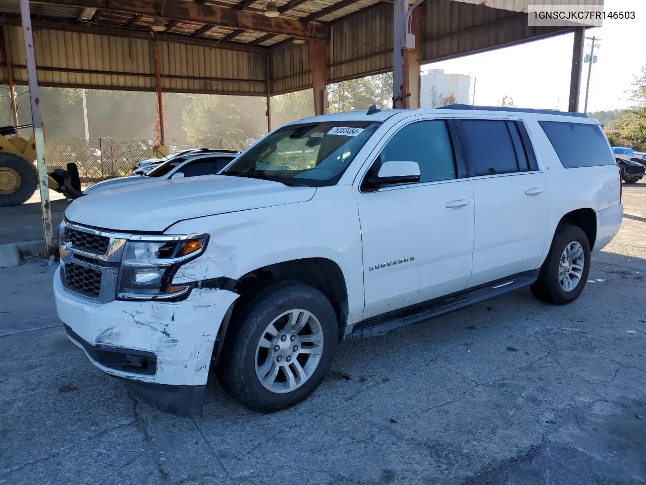 2015 Chevrolet Suburban C1500 Lt VIN: 1GNSCJKC7FR146503 Lot: 76303484