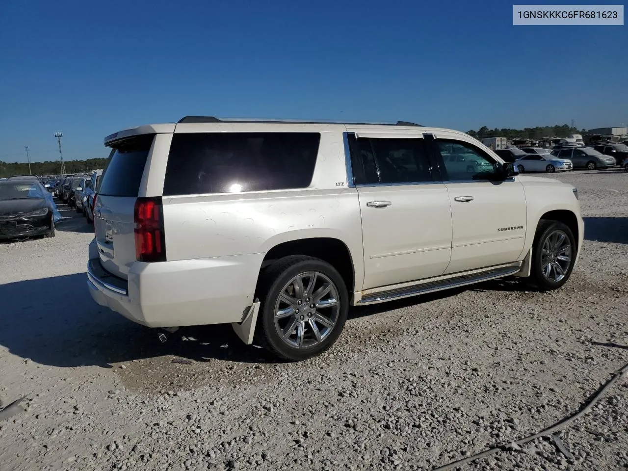 2015 Chevrolet Suburban K1500 Ltz VIN: 1GNSKKKC6FR681623 Lot: 76359984