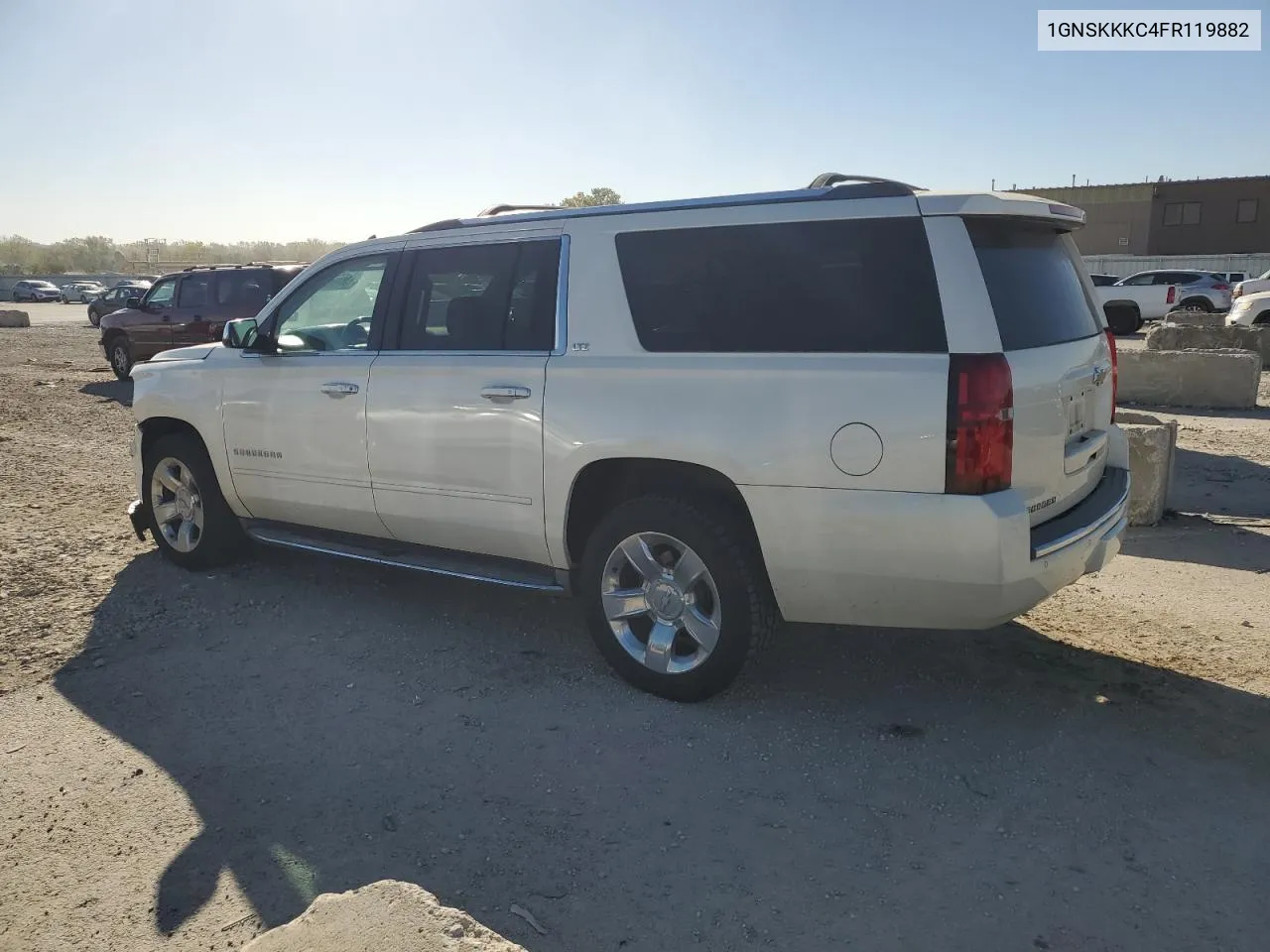 2015 Chevrolet Suburban K1500 Ltz VIN: 1GNSKKKC4FR119882 Lot: 76464924