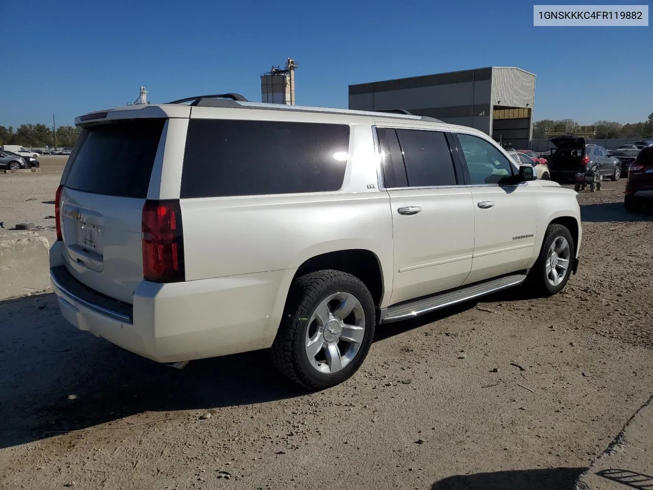 2015 Chevrolet Suburban K1500 Ltz VIN: 1GNSKKKC4FR119882 Lot: 76464924