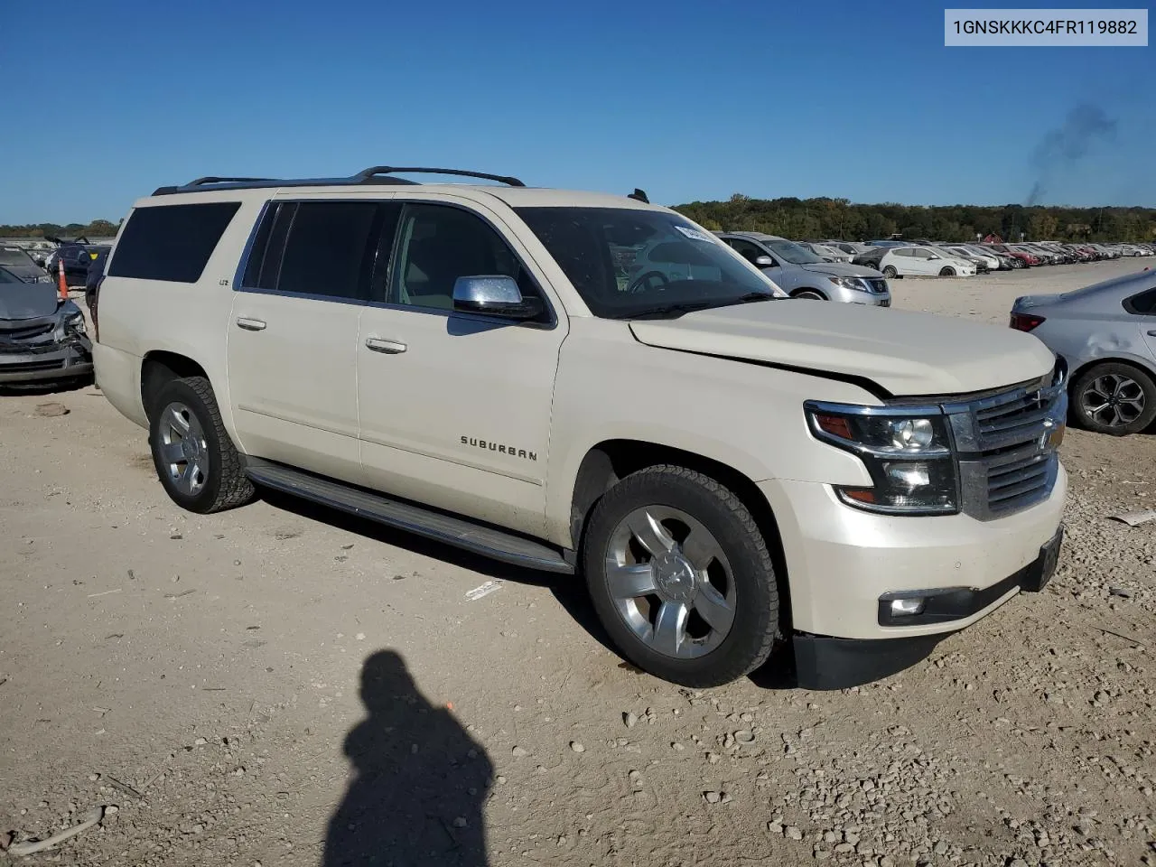 2015 Chevrolet Suburban K1500 Ltz VIN: 1GNSKKKC4FR119882 Lot: 76464924