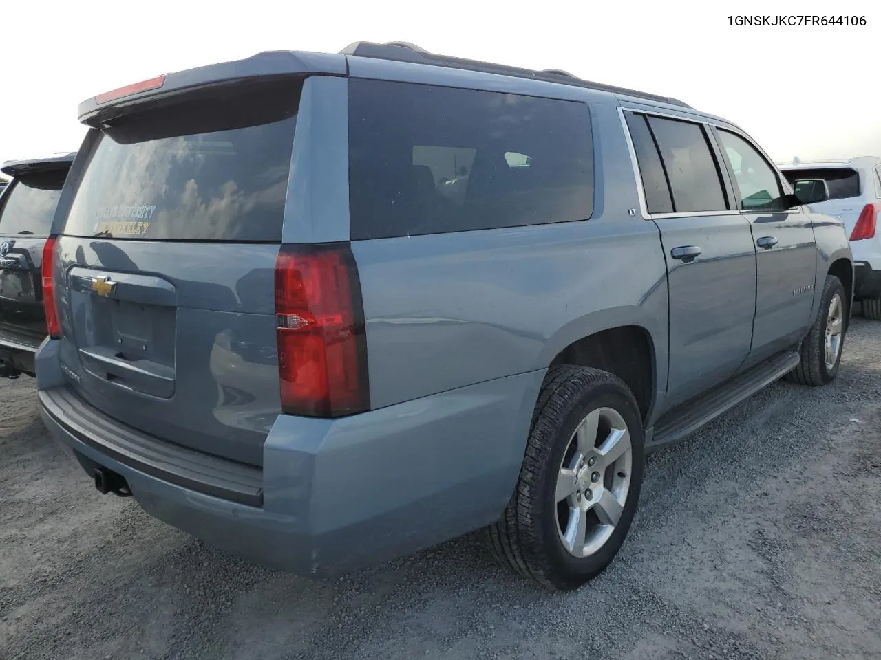 2015 Chevrolet Suburban K1500 Lt VIN: 1GNSKJKC7FR644106 Lot: 76711644