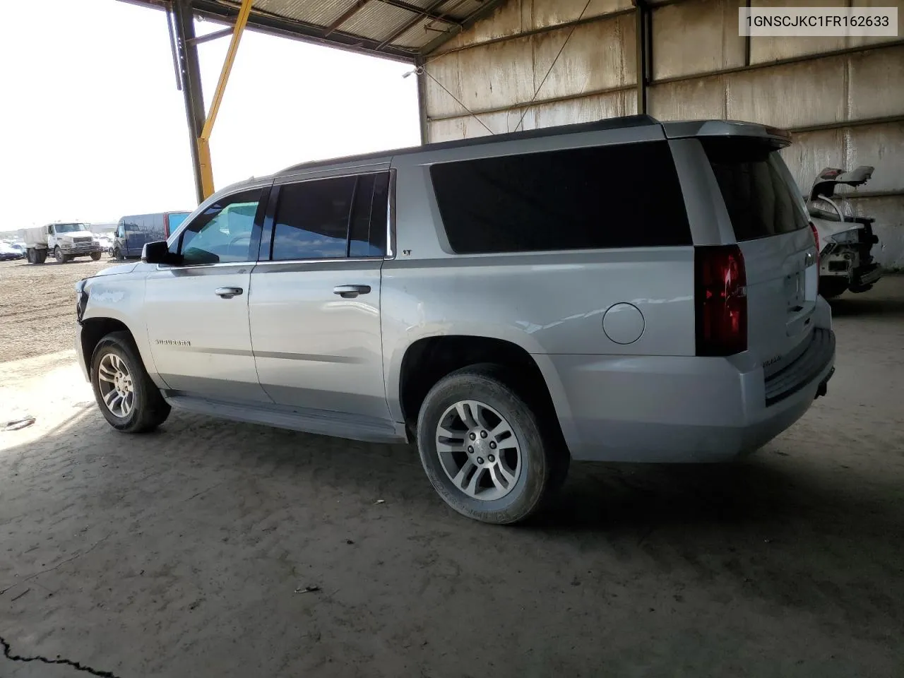 2015 Chevrolet Suburban C1500 Lt VIN: 1GNSCJKC1FR162633 Lot: 77006654