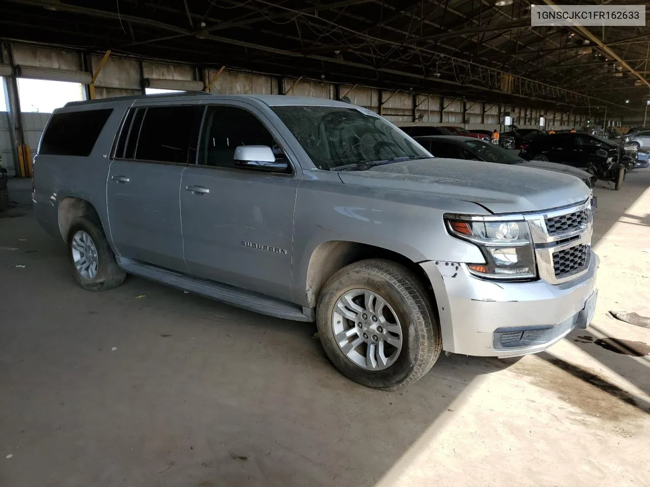 2015 Chevrolet Suburban C1500 Lt VIN: 1GNSCJKC1FR162633 Lot: 77006654