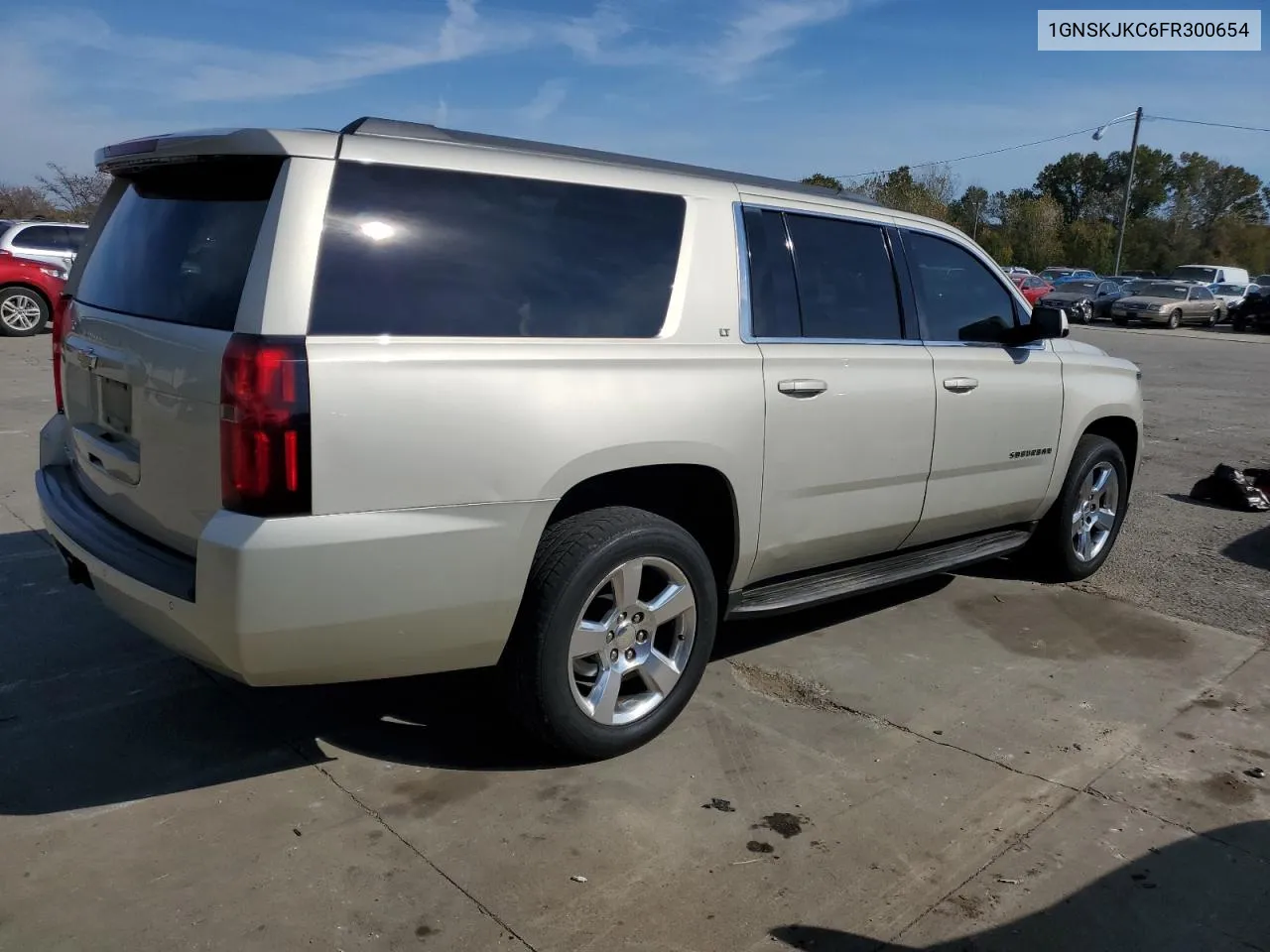 2015 Chevrolet Suburban K1500 Lt VIN: 1GNSKJKC6FR300654 Lot: 77154154