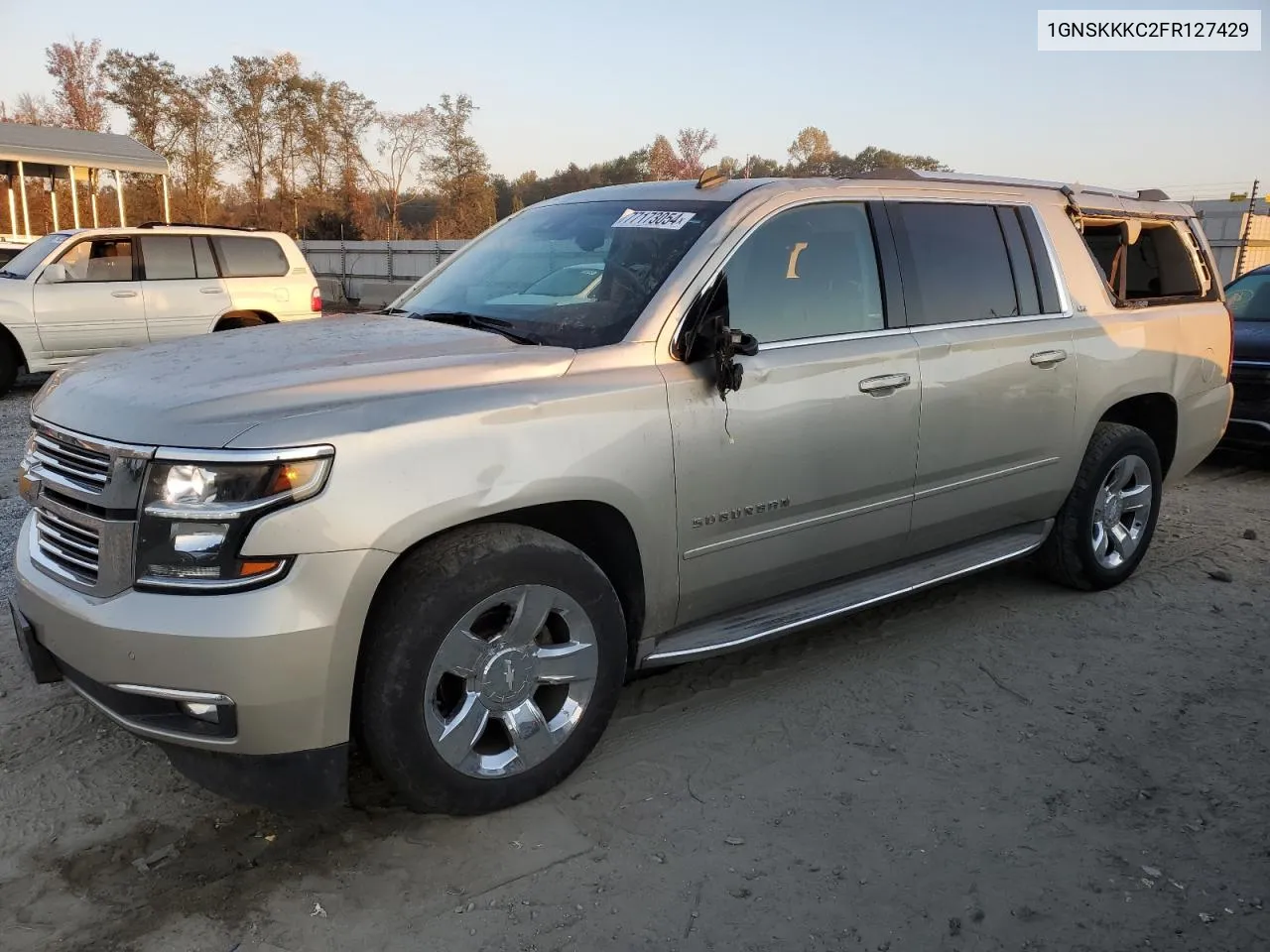 2015 Chevrolet Suburban K1500 Ltz VIN: 1GNSKKKC2FR127429 Lot: 77173054