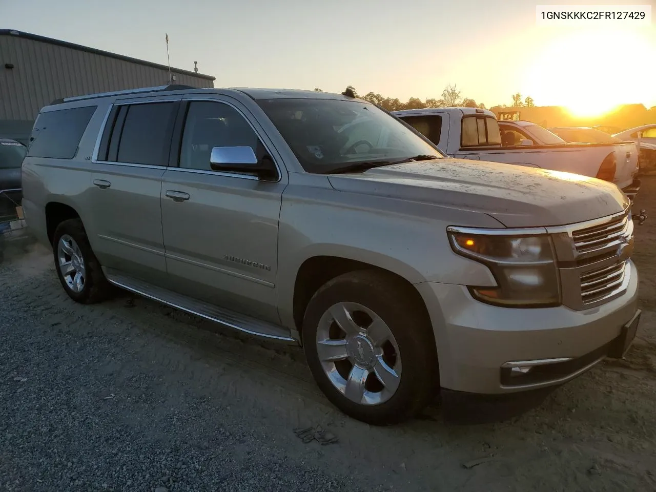 2015 Chevrolet Suburban K1500 Ltz VIN: 1GNSKKKC2FR127429 Lot: 77173054