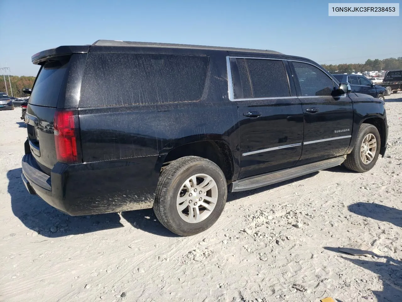 2015 Chevrolet Suburban K1500 Lt VIN: 1GNSKJKC3FR238453 Lot: 77521024