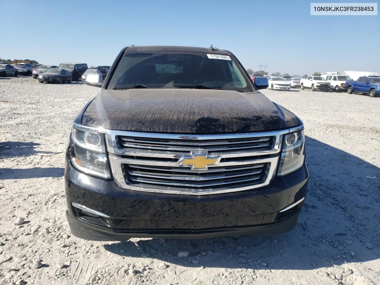 2015 Chevrolet Suburban K1500 Lt VIN: 1GNSKJKC3FR238453 Lot: 77521024