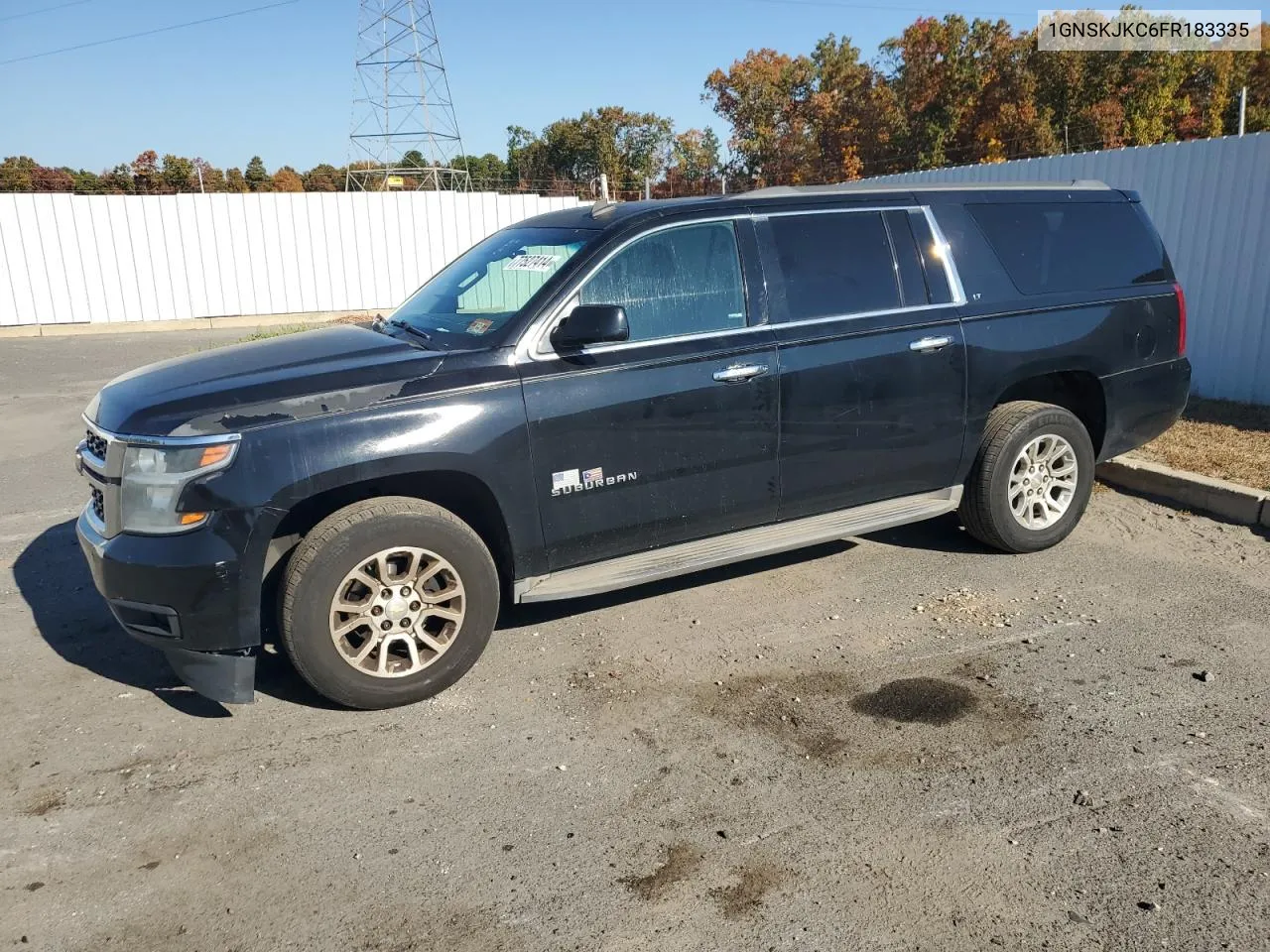 2015 Chevrolet Suburban K1500 Lt VIN: 1GNSKJKC6FR183335 Lot: 77527414