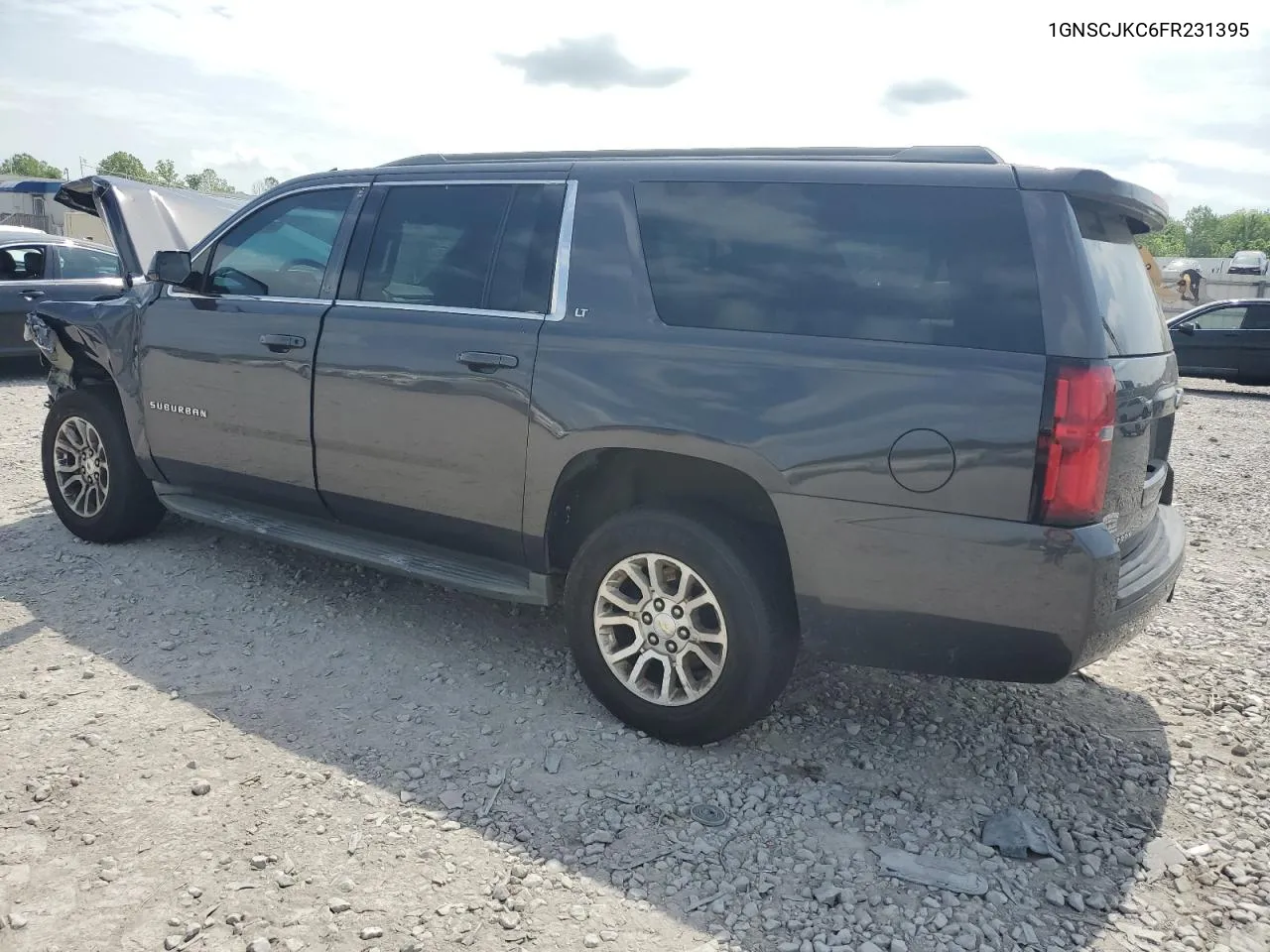 2015 Chevrolet Suburban C1500 Lt VIN: 1GNSCJKC6FR231395 Lot: 77584024