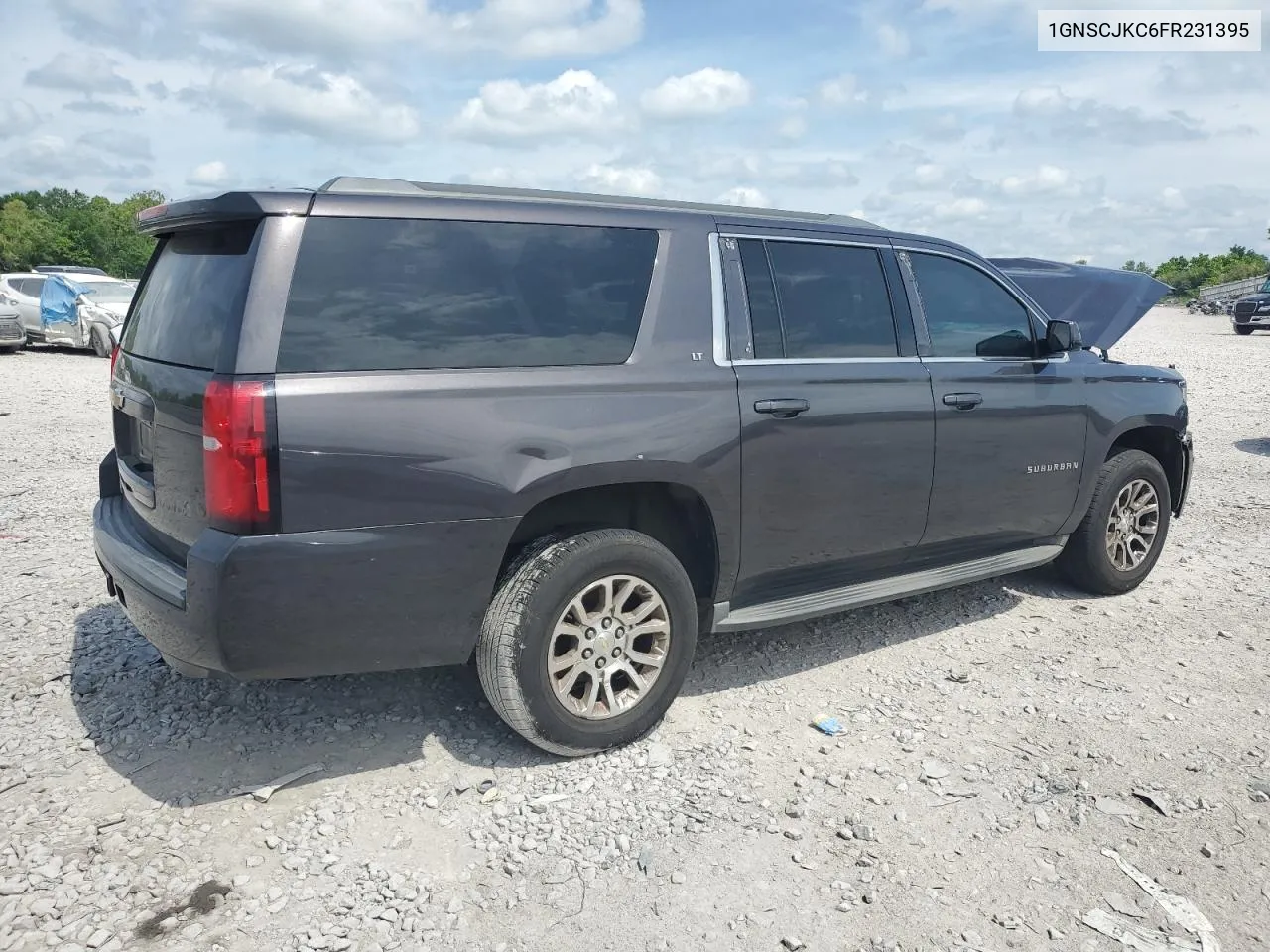 2015 Chevrolet Suburban C1500 Lt VIN: 1GNSCJKC6FR231395 Lot: 77584024