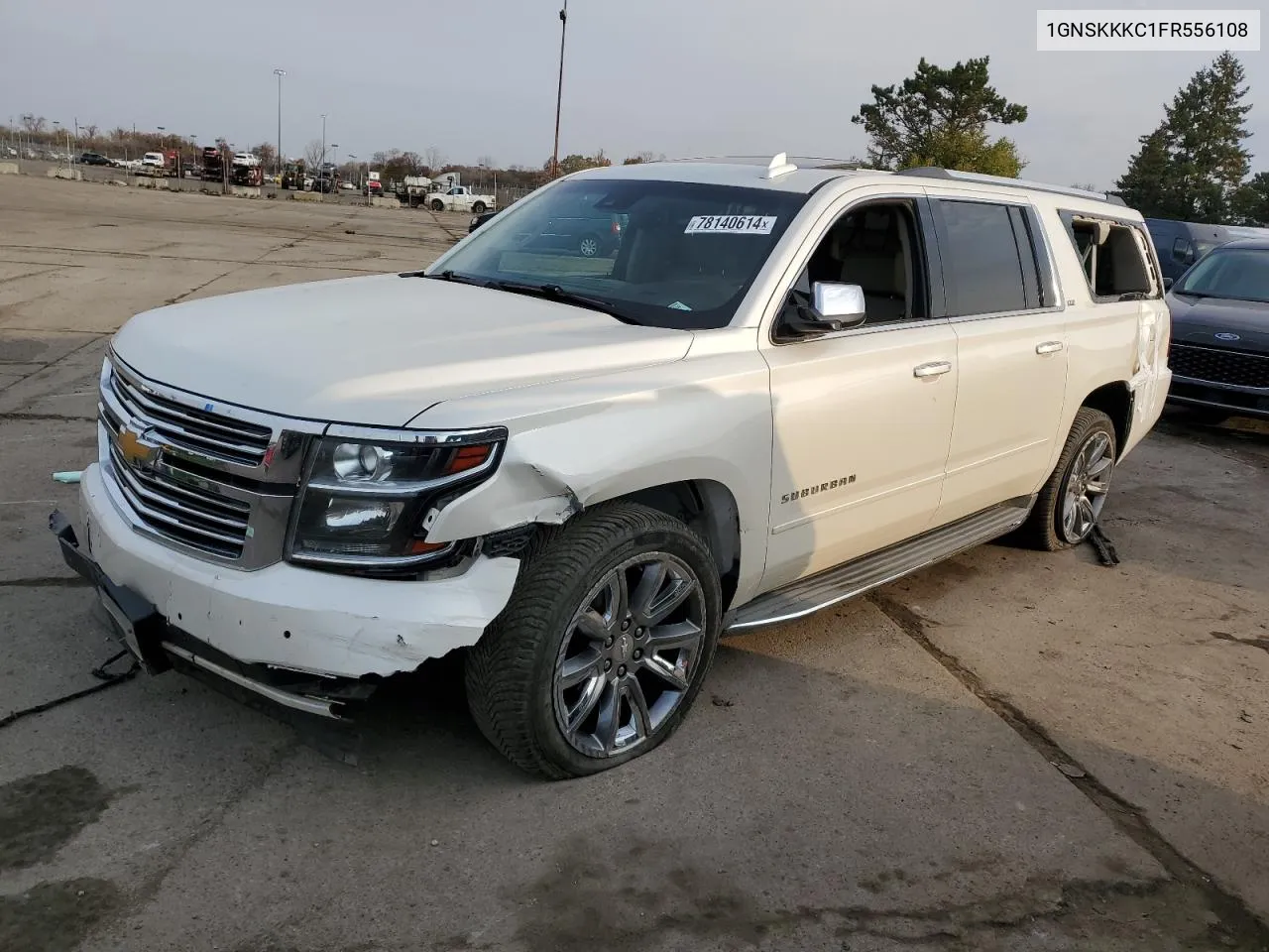 2015 Chevrolet Suburban K1500 Ltz VIN: 1GNSKKKC1FR556108 Lot: 78140614