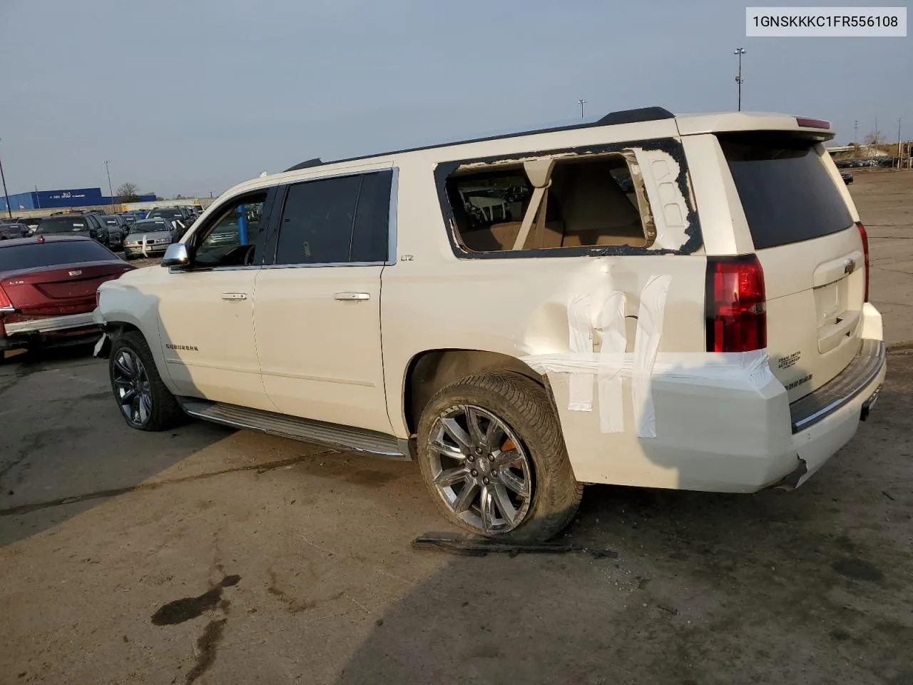 2015 Chevrolet Suburban K1500 Ltz VIN: 1GNSKKKC1FR556108 Lot: 78140614