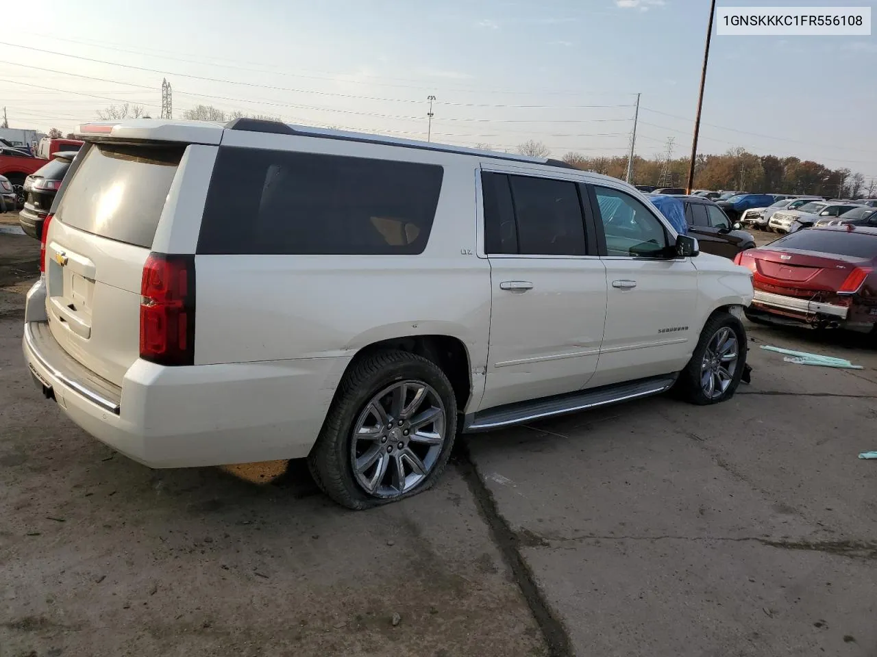 2015 Chevrolet Suburban K1500 Ltz VIN: 1GNSKKKC1FR556108 Lot: 78140614