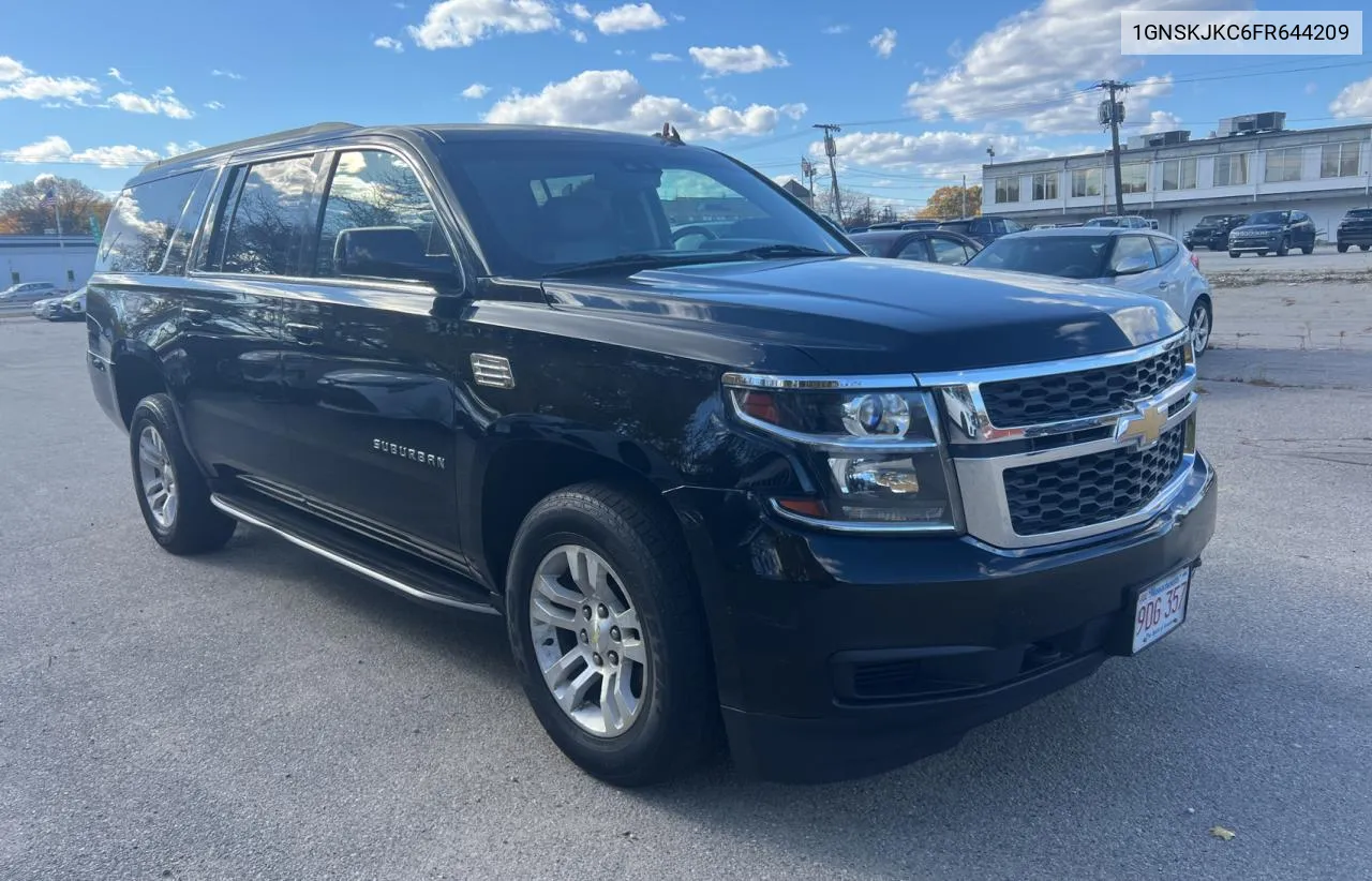 2015 Chevrolet Suburban K1500 Lt VIN: 1GNSKJKC6FR644209 Lot: 78308394