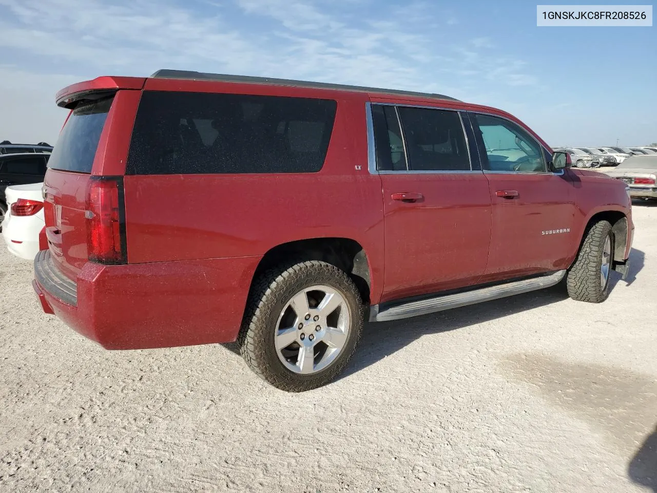 2015 Chevrolet Suburban K1500 Lt VIN: 1GNSKJKC8FR208526 Lot: 78308974