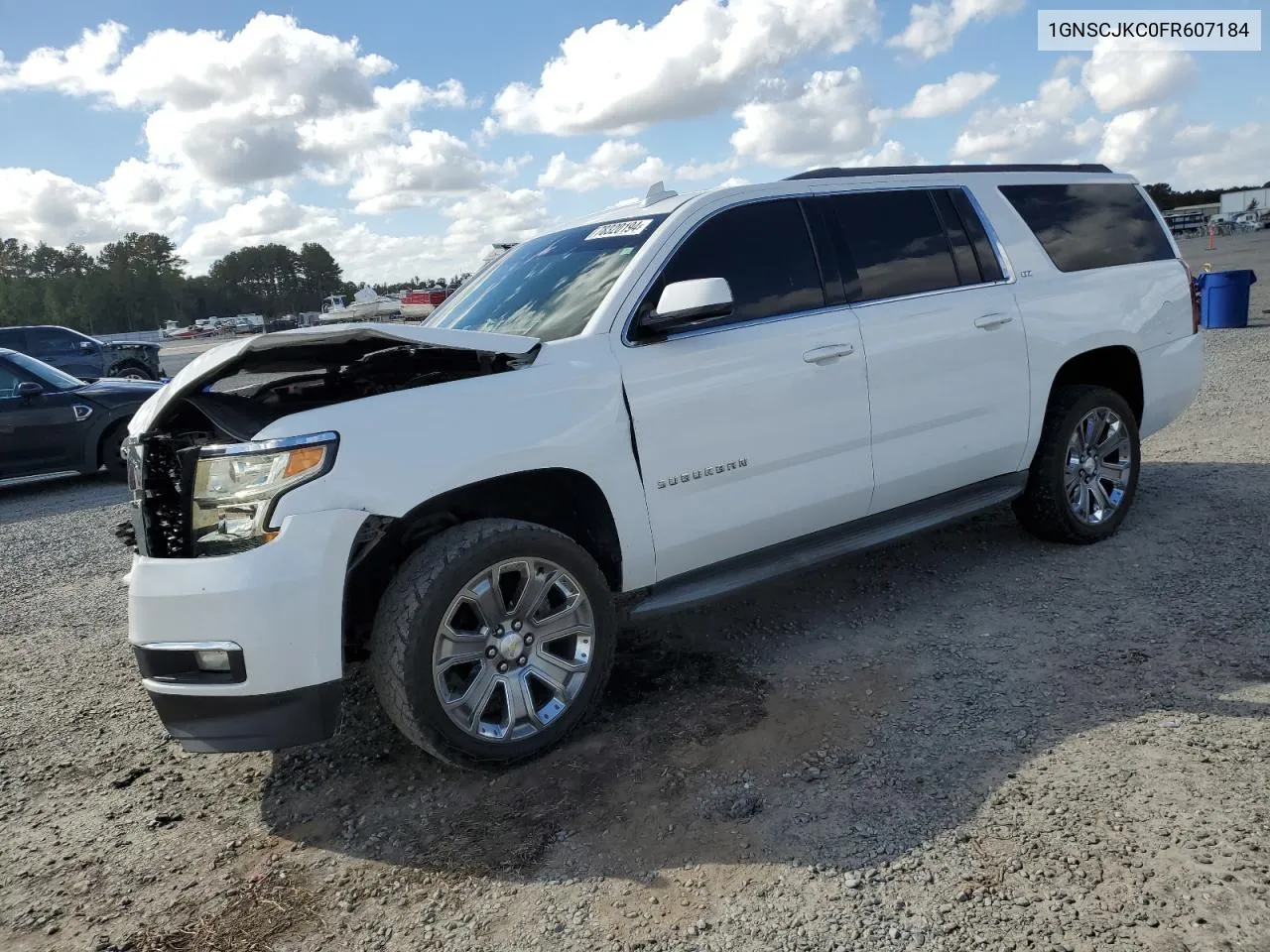 2015 Chevrolet Suburban C1500 Lt VIN: 1GNSCJKC0FR607184 Lot: 78320194