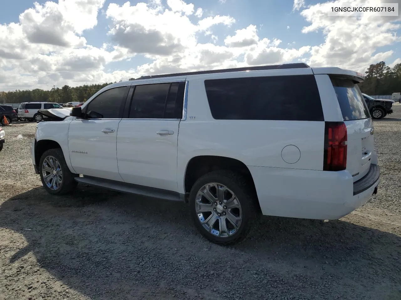 2015 Chevrolet Suburban C1500 Lt VIN: 1GNSCJKC0FR607184 Lot: 78320194