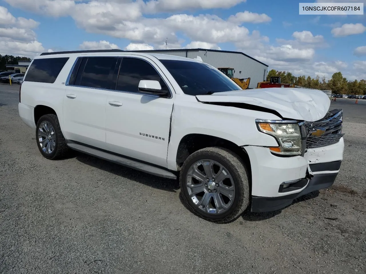 2015 Chevrolet Suburban C1500 Lt VIN: 1GNSCJKC0FR607184 Lot: 78320194