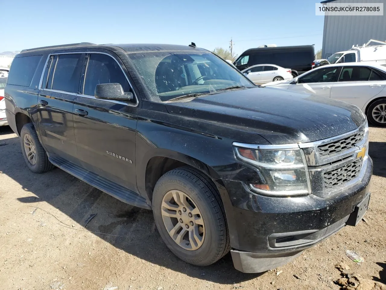 2015 Chevrolet Suburban C1500 Lt VIN: 1GNSCJKC6FR278085 Lot: 78848774