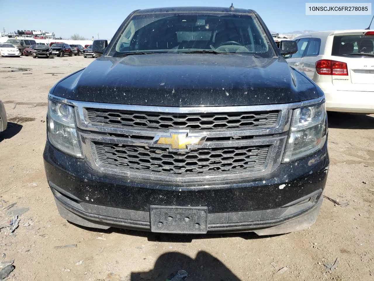 2015 Chevrolet Suburban C1500 Lt VIN: 1GNSCJKC6FR278085 Lot: 78848774