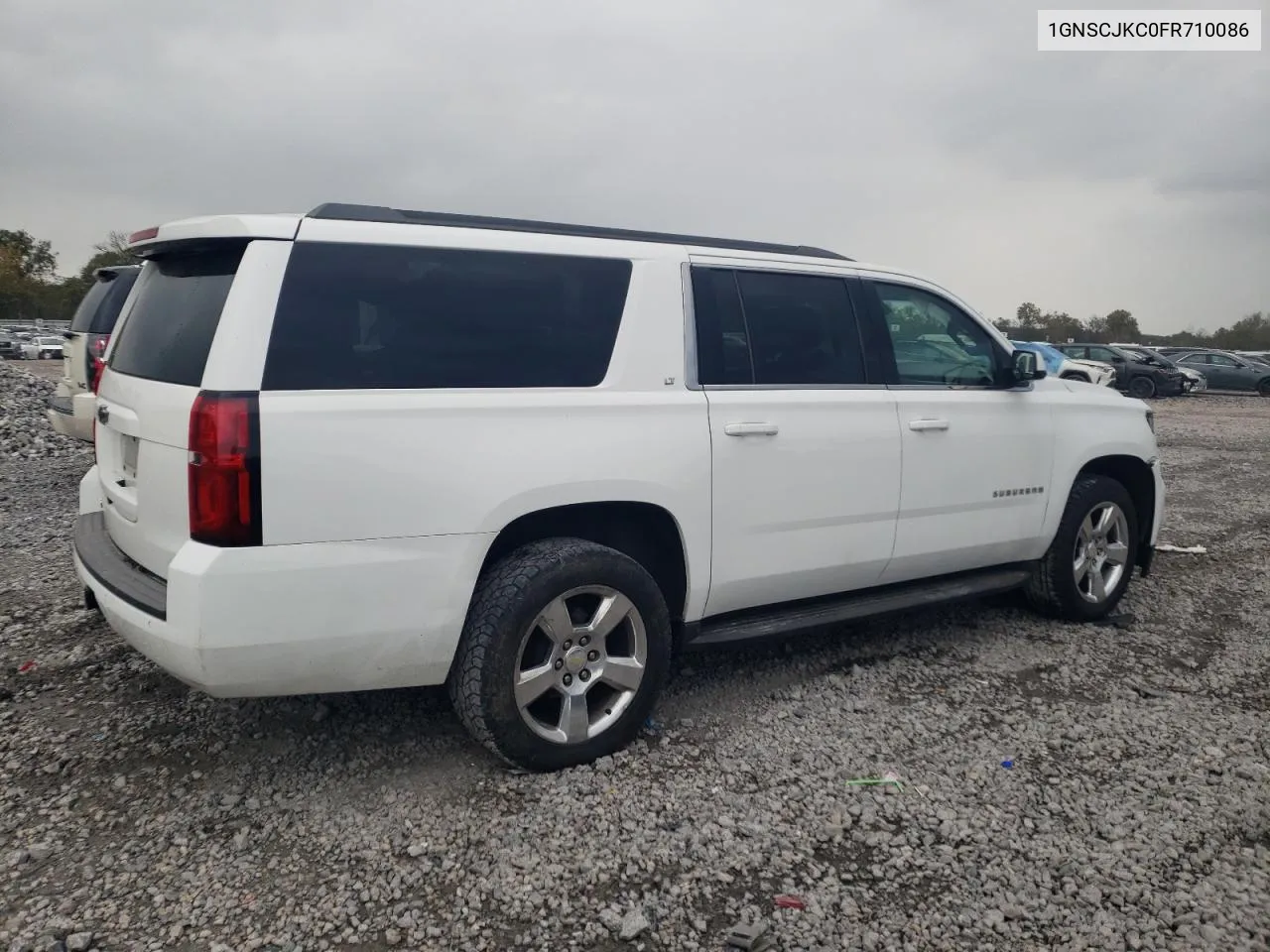 2015 Chevrolet Suburban C1500 Lt VIN: 1GNSCJKC0FR710086 Lot: 78992334