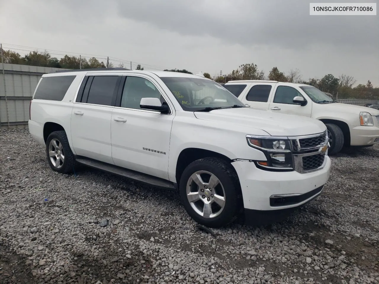 2015 Chevrolet Suburban C1500 Lt VIN: 1GNSCJKC0FR710086 Lot: 78992334