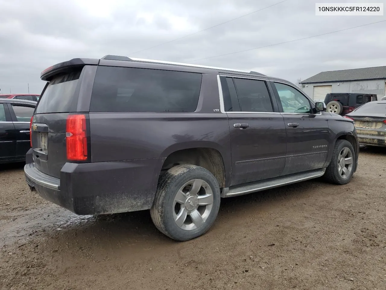 2015 Chevrolet Suburban K1500 Ltz VIN: 1GNSKKKC5FR124220 Lot: 79008244