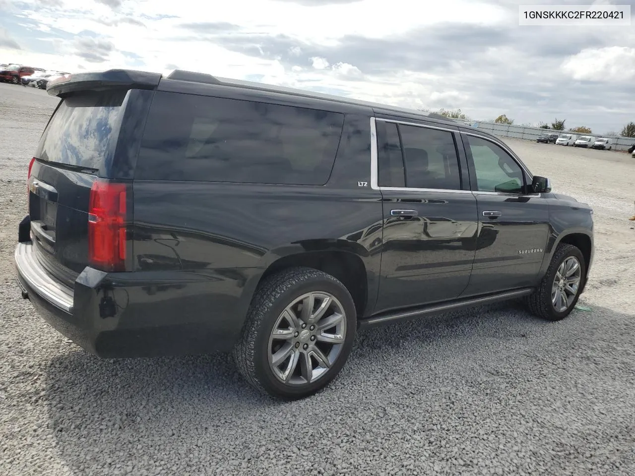 2015 Chevrolet Suburban K1500 Ltz VIN: 1GNSKKKC2FR220421 Lot: 79198624