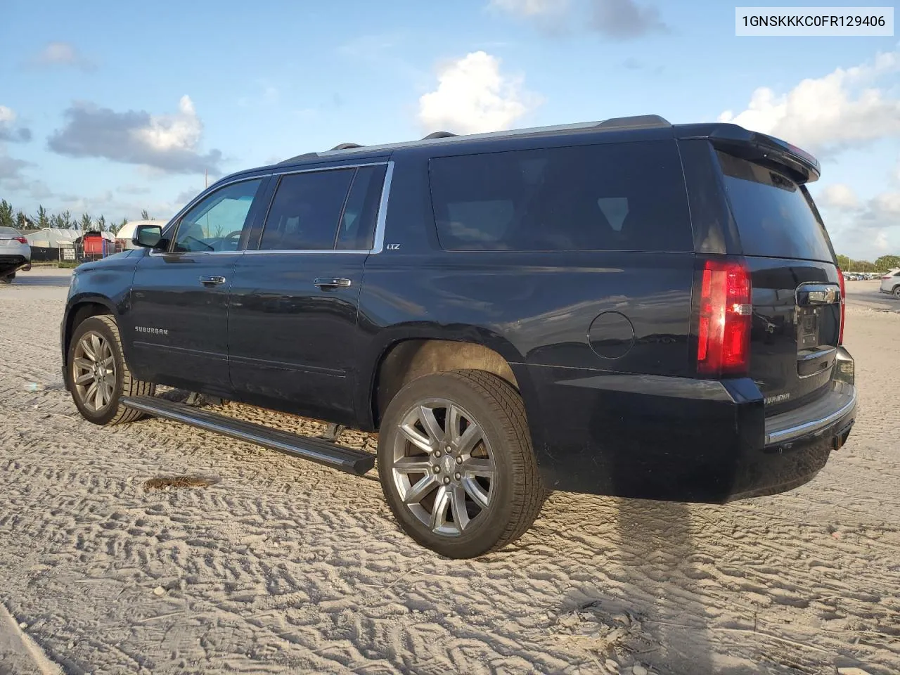 2015 Chevrolet Suburban K1500 Ltz VIN: 1GNSKKKC0FR129406 Lot: 79209924