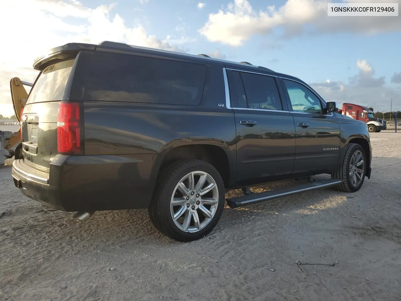 2015 Chevrolet Suburban K1500 Ltz VIN: 1GNSKKKC0FR129406 Lot: 79209924