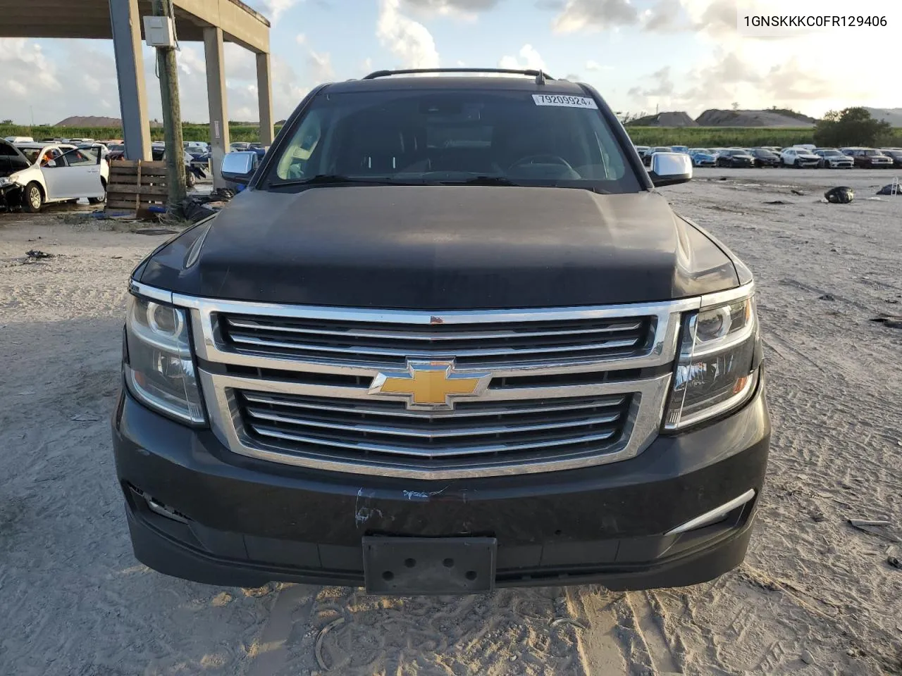 2015 Chevrolet Suburban K1500 Ltz VIN: 1GNSKKKC0FR129406 Lot: 79209924