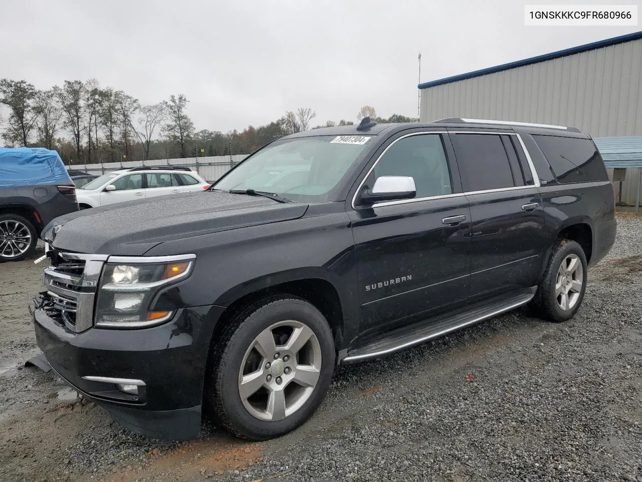 2015 Chevrolet Suburban K1500 Ltz VIN: 1GNSKKKC9FR680966 Lot: 79407304