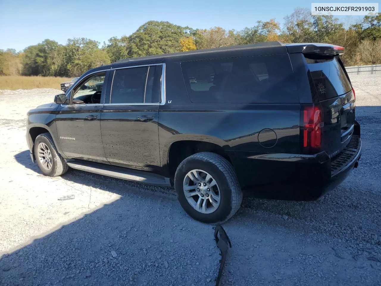 2015 Chevrolet Suburban C1500 Lt VIN: 1GNSCJKC2FR291903 Lot: 79424704