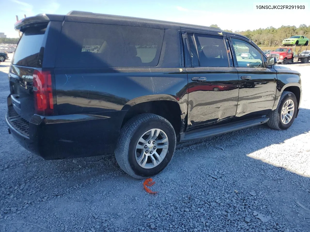 2015 Chevrolet Suburban C1500 Lt VIN: 1GNSCJKC2FR291903 Lot: 79424704