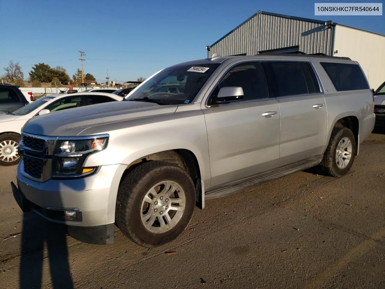 2015 Chevrolet Suburban K1500 Ls VIN: 1GNSKHKC7FR540644 Lot: 79468294