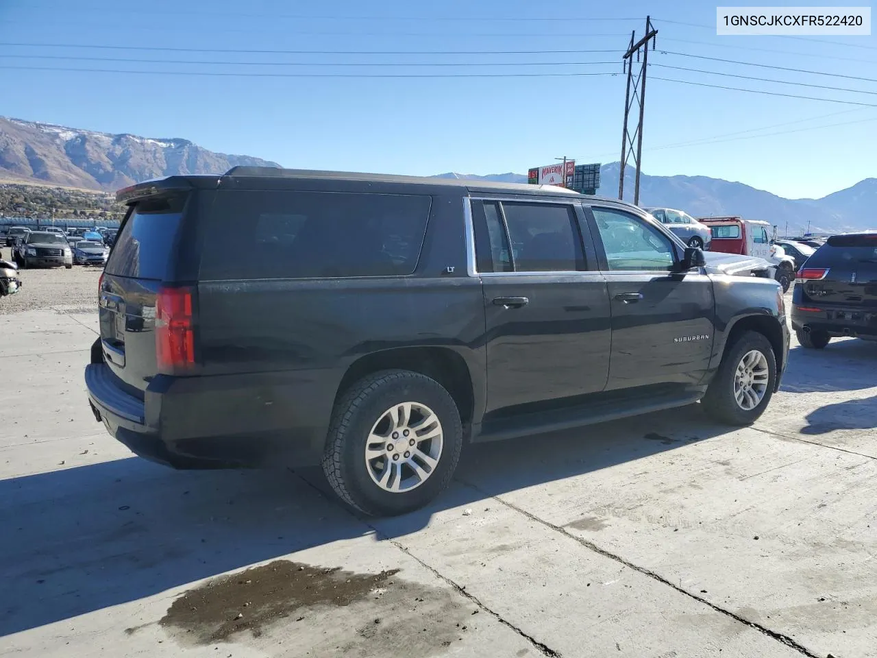 2015 Chevrolet Suburban C1500 Lt VIN: 1GNSCJKCXFR522420 Lot: 79580584