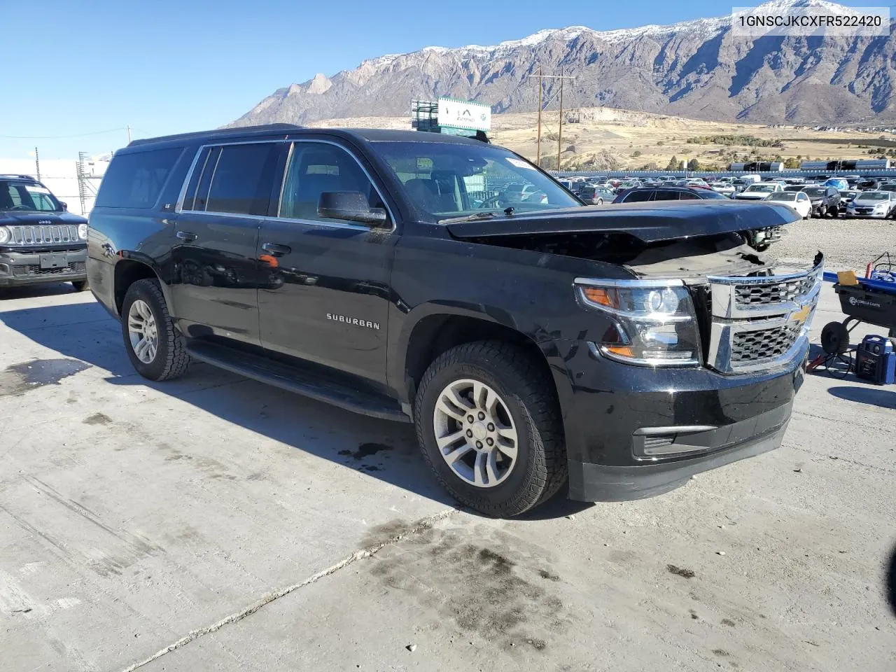 2015 Chevrolet Suburban C1500 Lt VIN: 1GNSCJKCXFR522420 Lot: 79580584