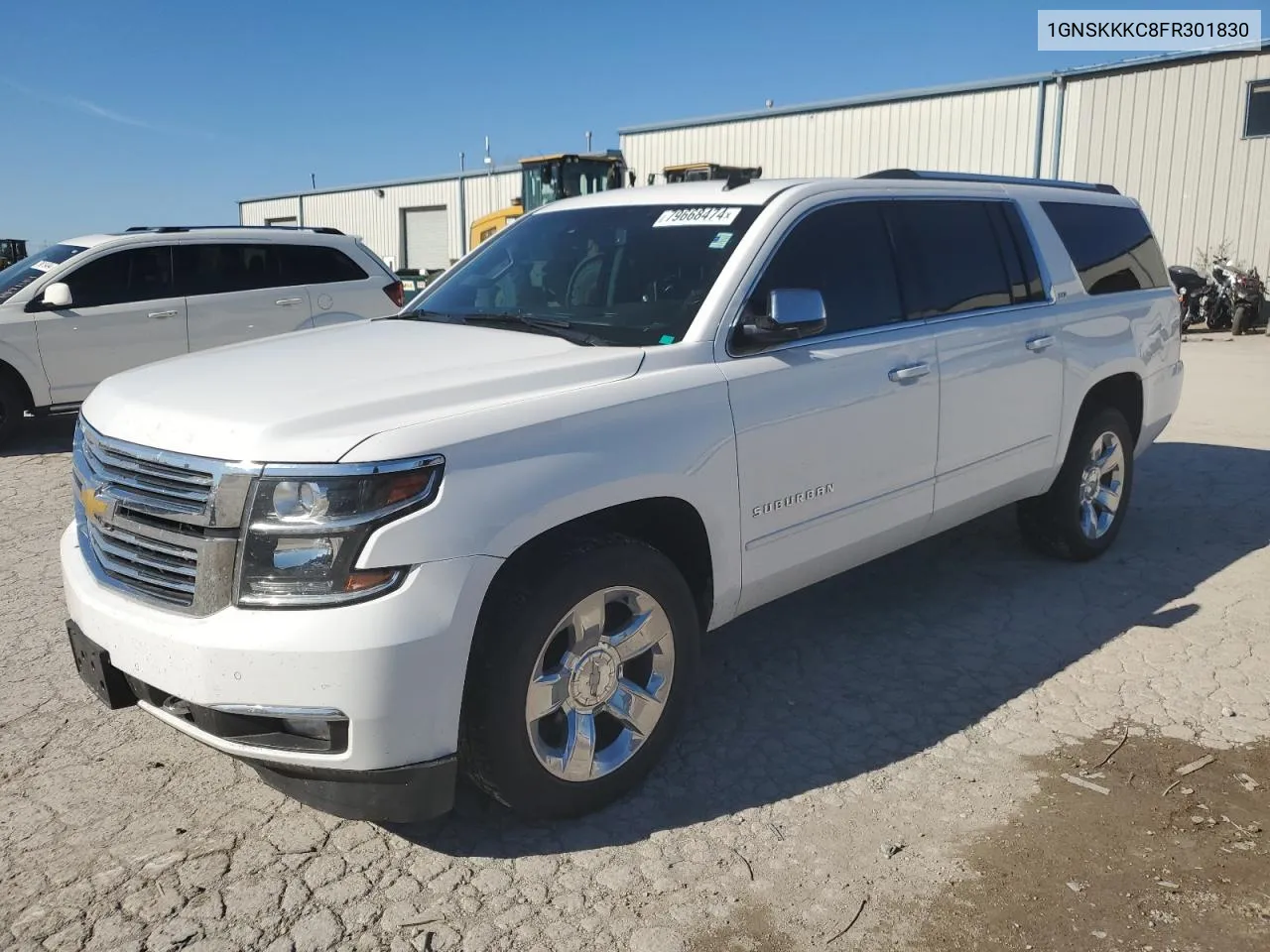 2015 Chevrolet Suburban K1500 Ltz VIN: 1GNSKKKC8FR301830 Lot: 79668474