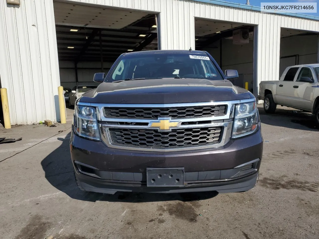 2015 Chevrolet Suburban K1500 Lt VIN: 1GNSKJKC7FR214656 Lot: 79676944