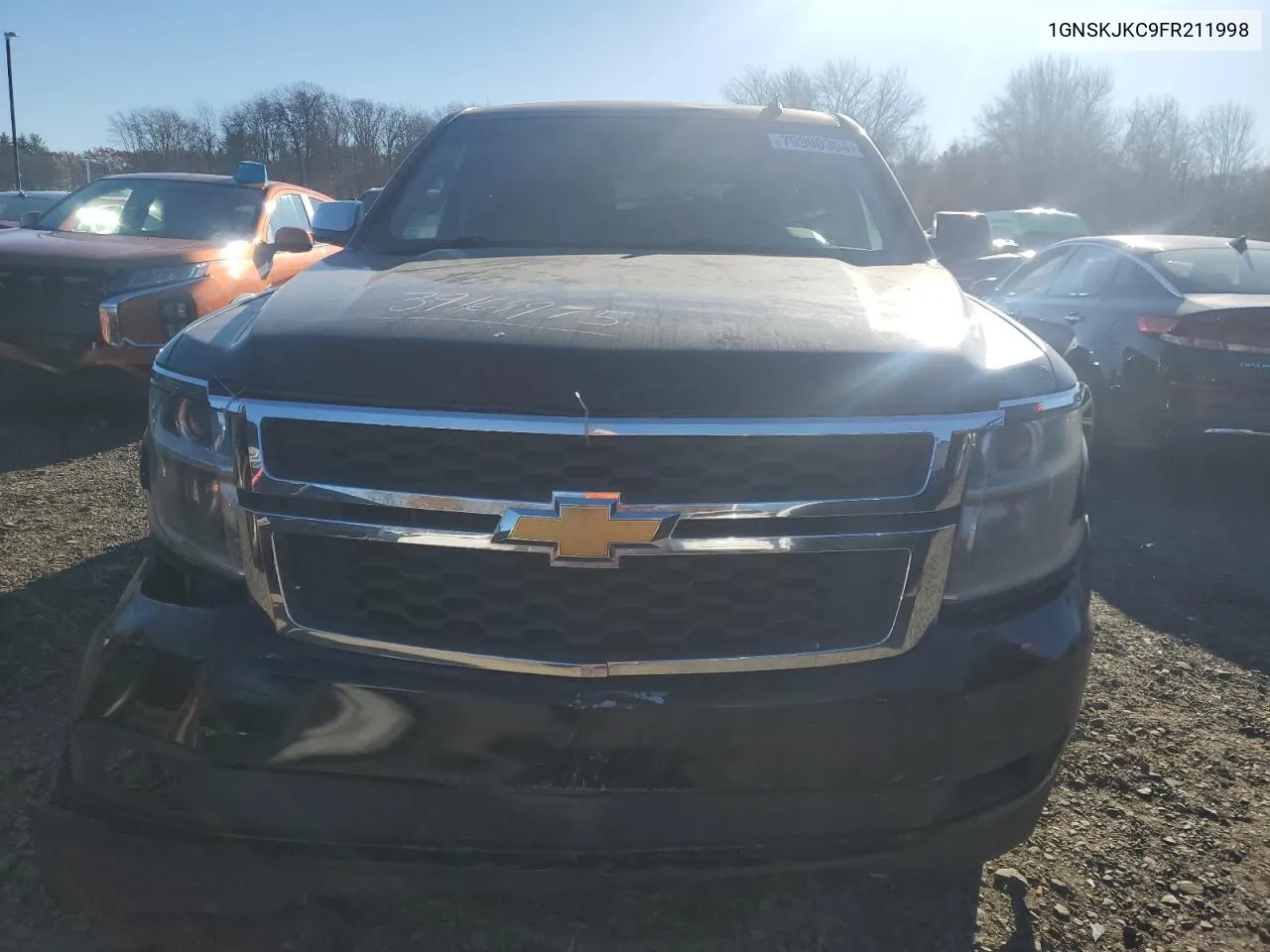 2015 Chevrolet Suburban K1500 Lt VIN: 1GNSKJKC9FR211998 Lot: 79900304