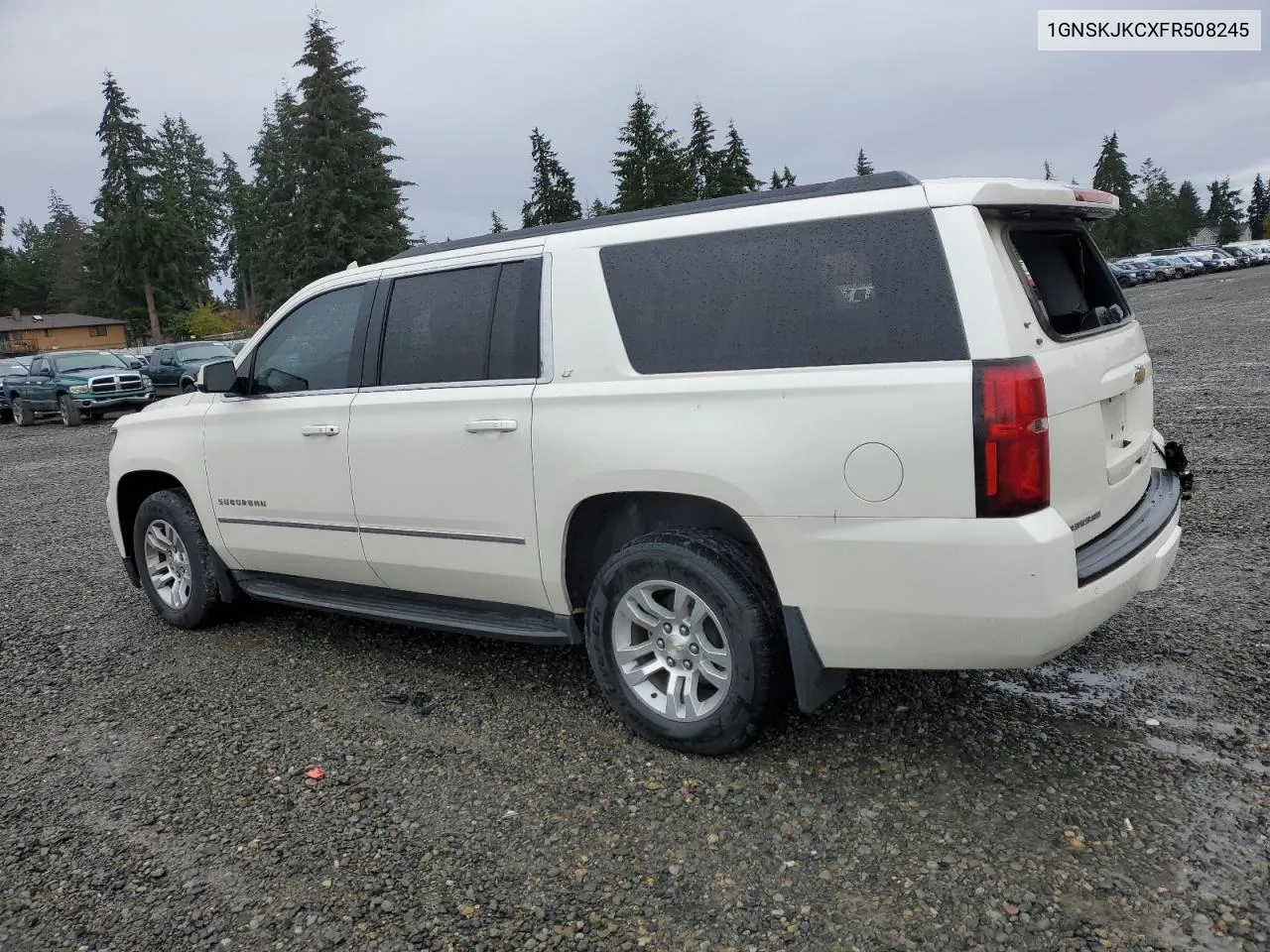 2015 Chevrolet Suburban K1500 Lt VIN: 1GNSKJKCXFR508245 Lot: 80227434