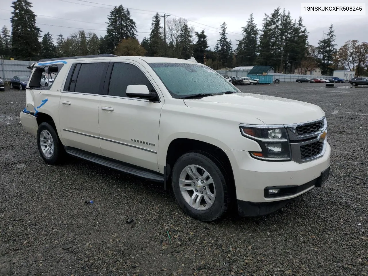 2015 Chevrolet Suburban K1500 Lt VIN: 1GNSKJKCXFR508245 Lot: 80227434