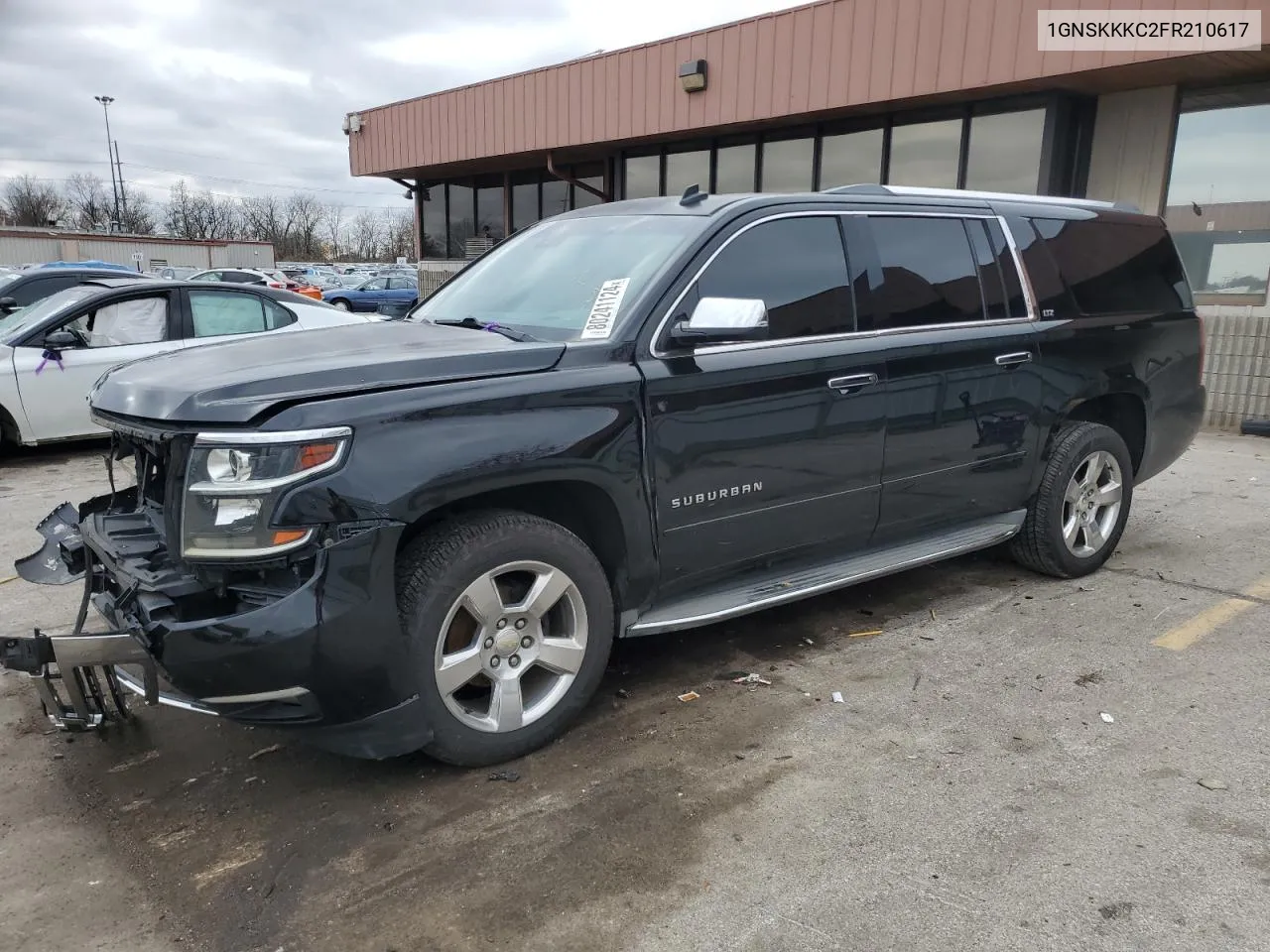 2015 Chevrolet Suburban K1500 Ltz VIN: 1GNSKKKC2FR210617 Lot: 80241124