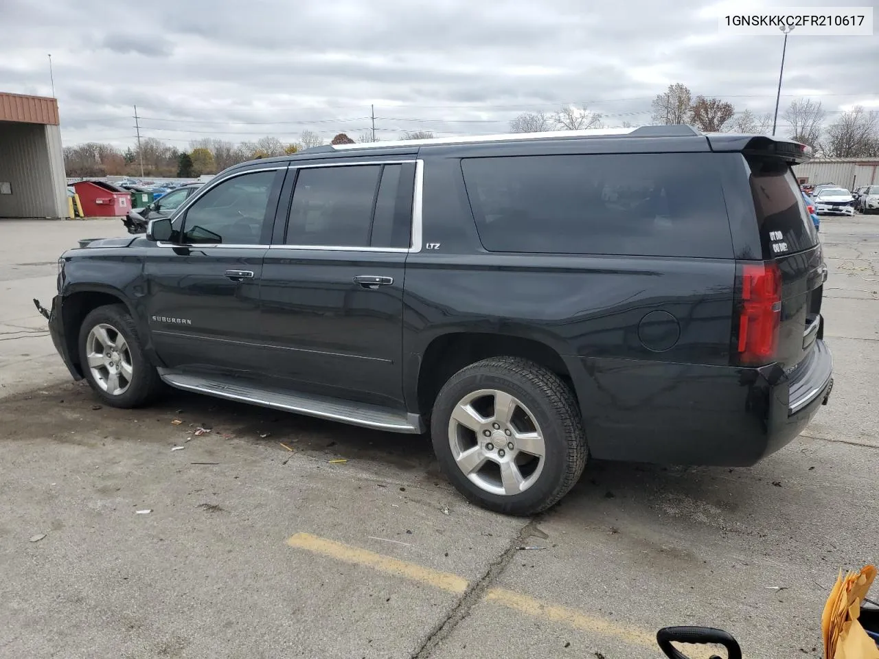 2015 Chevrolet Suburban K1500 Ltz VIN: 1GNSKKKC2FR210617 Lot: 80241124