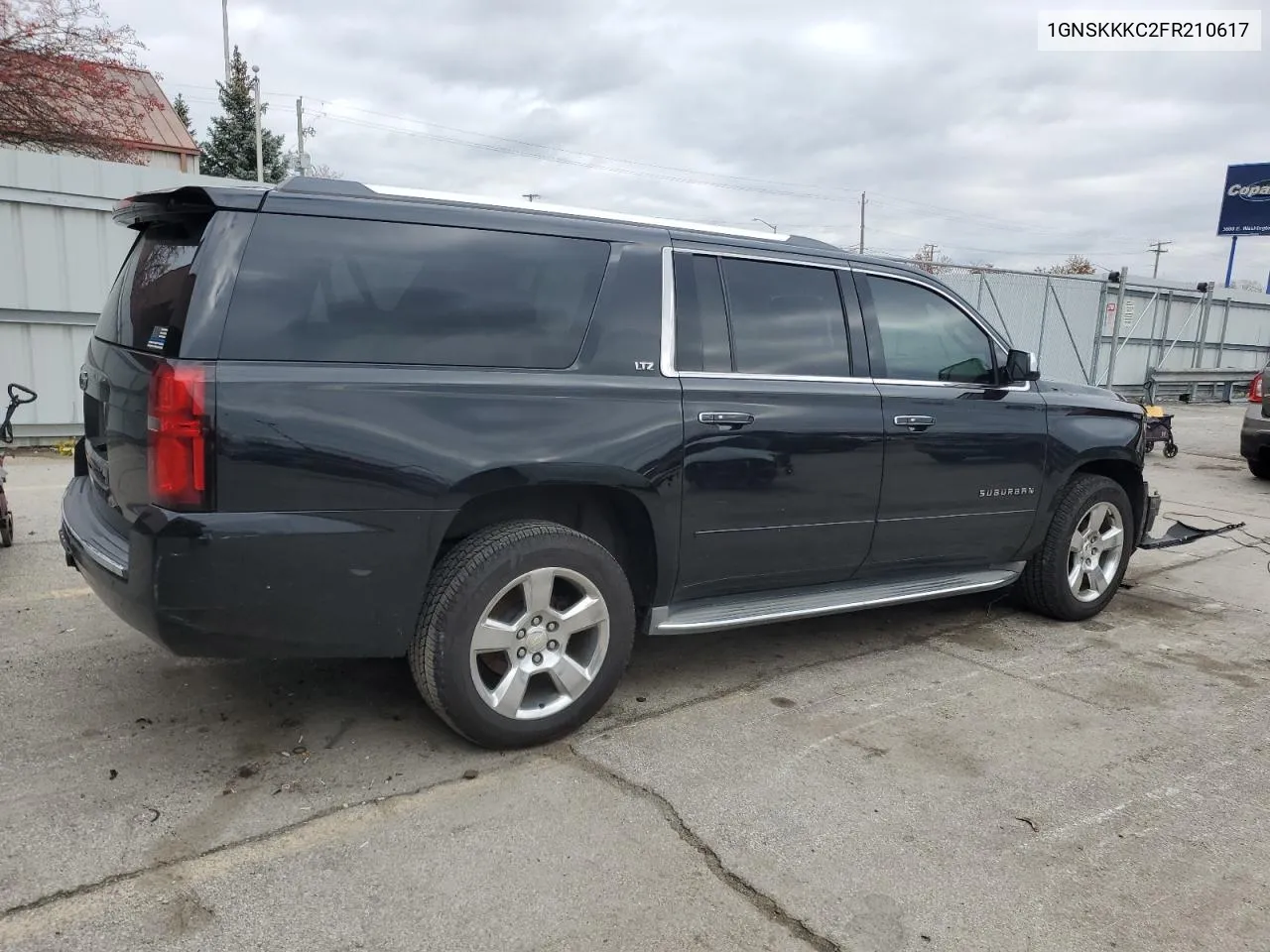 2015 Chevrolet Suburban K1500 Ltz VIN: 1GNSKKKC2FR210617 Lot: 80241124